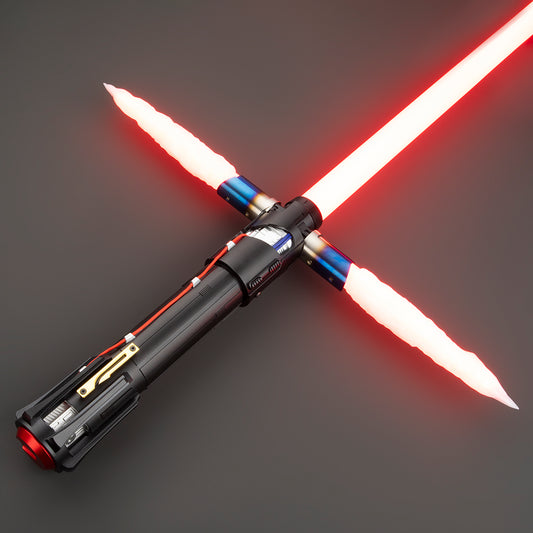 Kylo Ren's Fury: The Unstable Crossguard Lightsaber